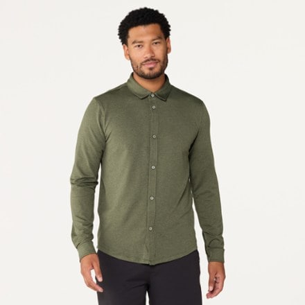 Vuori Long-Sleeve Ponto Button Down Shirt - Men's 1