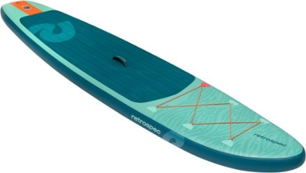 Retrospec Weekender 2 Inflatable Stand Up Paddle Board with Paddle - 10'6" 2