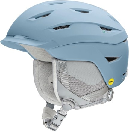 Smith Session Mips Matte Cloudgrey Casques VTT homme : Snowleader