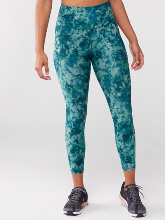 Athleta Salutation Stash Pocket II Printed 7/8 Tights - Women's 1