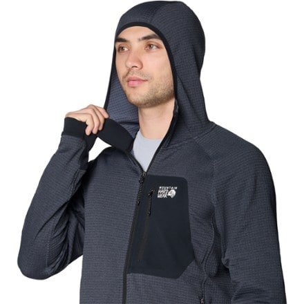 Mountain Hardwear Polartec Power Grid Full-Zip Hoody - Men's 4