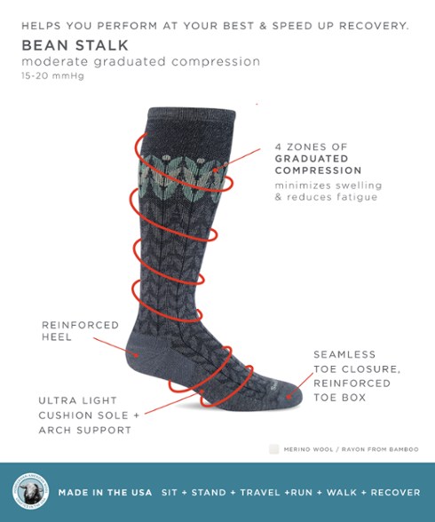 Sockwell Bean Stalk Compression Socks - Women's | REI Co-op
