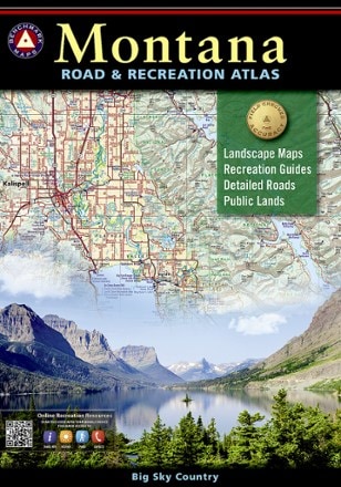 Benchmark Maps Montana Road & Recreation Atlas - 5th Edition 0