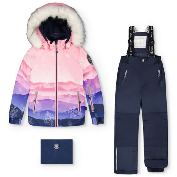 Product Image of color Dress Blue Snowflakes