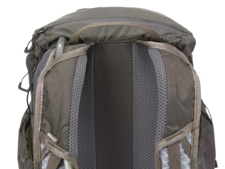 REI Co-op Flash 22 Pack Hydration port and tube routing (reservoir not included)