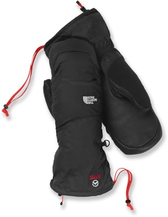 north face down gloves