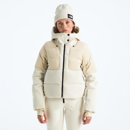 The North Face Cold Spell Corduroy Cropped Down Jacket - Women's 0