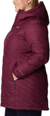 Columbia Heavenly Long Hooded Jacket - Women's Plus Sizes 3
