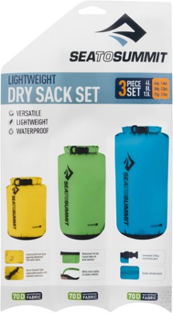 Sea to Summit Lightweight Dry Bag - Set of 3 4