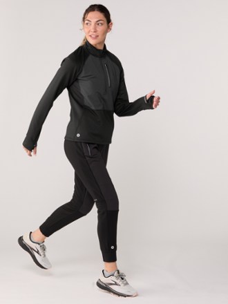 Active Fleece Wind Half-Zip Pullover - Women's