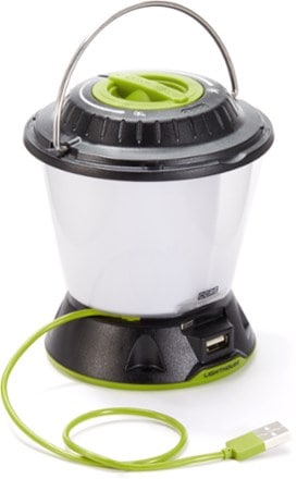 Goal Zero Lighthouse Core Lantern & USB Power Hub Cord out (Black/Green)