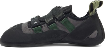 Kronos Climbing Shoes - Men's [Left view (Gray/Black)]