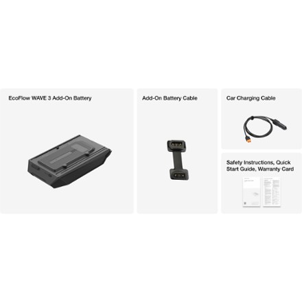 エアコン EcoFlow WAVE 3 Add-on Battery EcoFlow WAVE 3 Add-on Battery