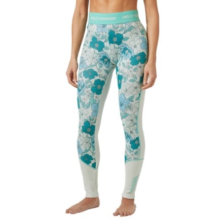 Helly Hansen LIFA Merino Midweight Graphic Base Layer Pants - Women's 1