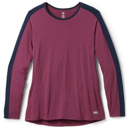 REI Co-op Merino 185 Long-Sleeve Base Layer Top - Women's Plus Sizes 0
