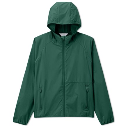 Vuori Women's Renew Trainer Shell Jacket  Green M