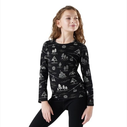 Smartwool Classic Thermal Merino Crew Base Layer Top - Kids' 1