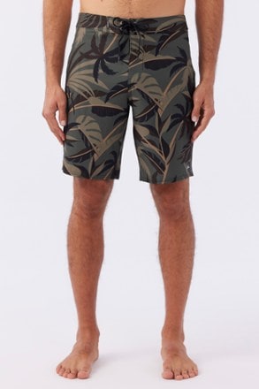 O'Neill Hyperfreak Heat Tropical Camo 20" Board Shorts - Men's 1