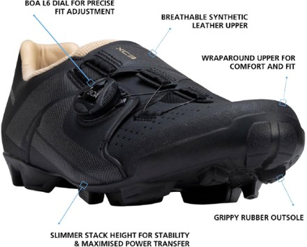 Shimano XC3 Mountain Bike Shoes - Women's 6