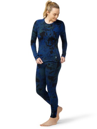 Smartwool Classic Thermal Merino Pattern Crew Base Layer Top - Women's 3
