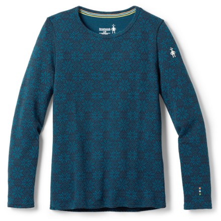 Smartwool Classic Thermal Merino Crew Base Layer Top - Kids' 0