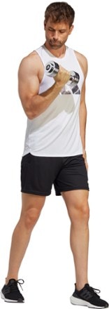 adidas D4M HIIT GFX Tank Top - Men's 3