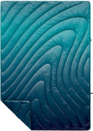 Rumpl Original Puffy Recycled Blanket - Ocean Fade 0