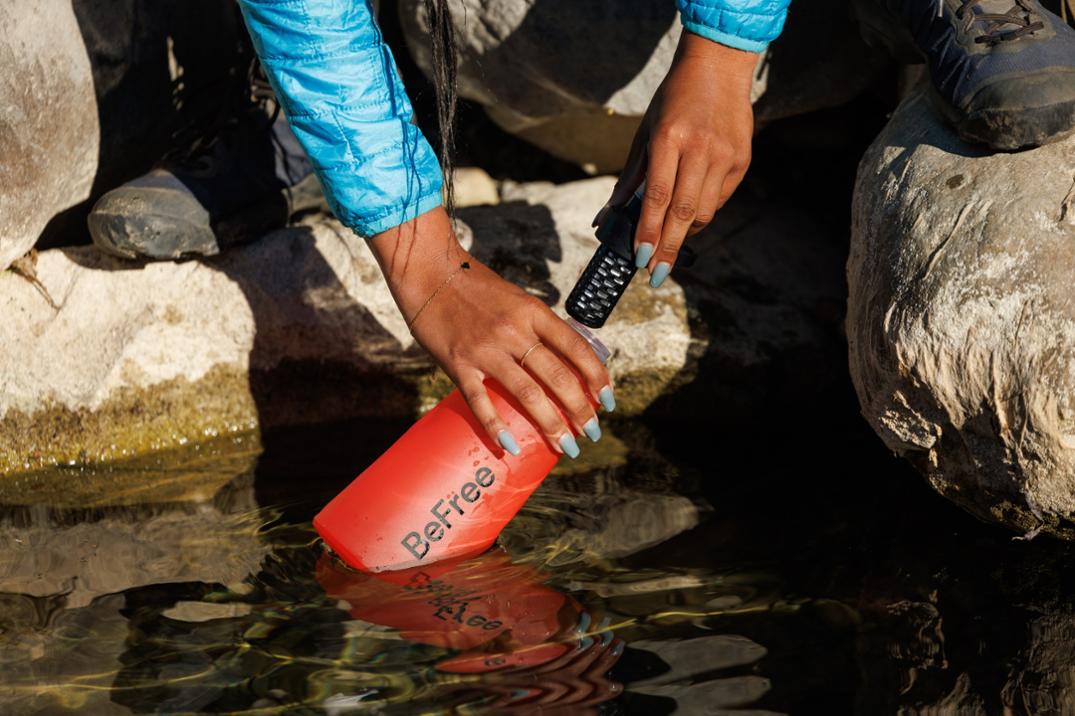 Location Image for BeFree AC 1.0 L Water Filter Bottle - Double-Layer