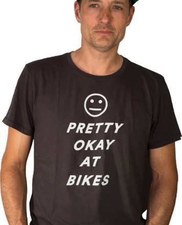 Ostroy Pretty Okay At Bikes T-Shirt 2