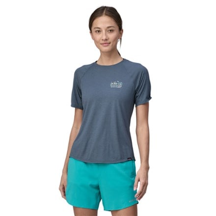 Patagonia Capilene Cool Trail Graphic T-Shirt - Women's 1