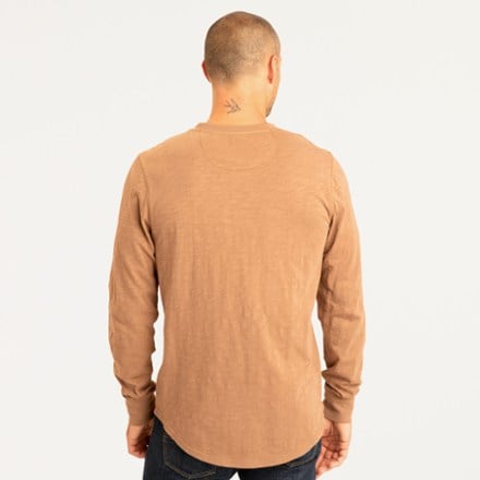 Threads 4 Thought Leeroy Long-Sleeve Slub Henley Shirt - Men's 1