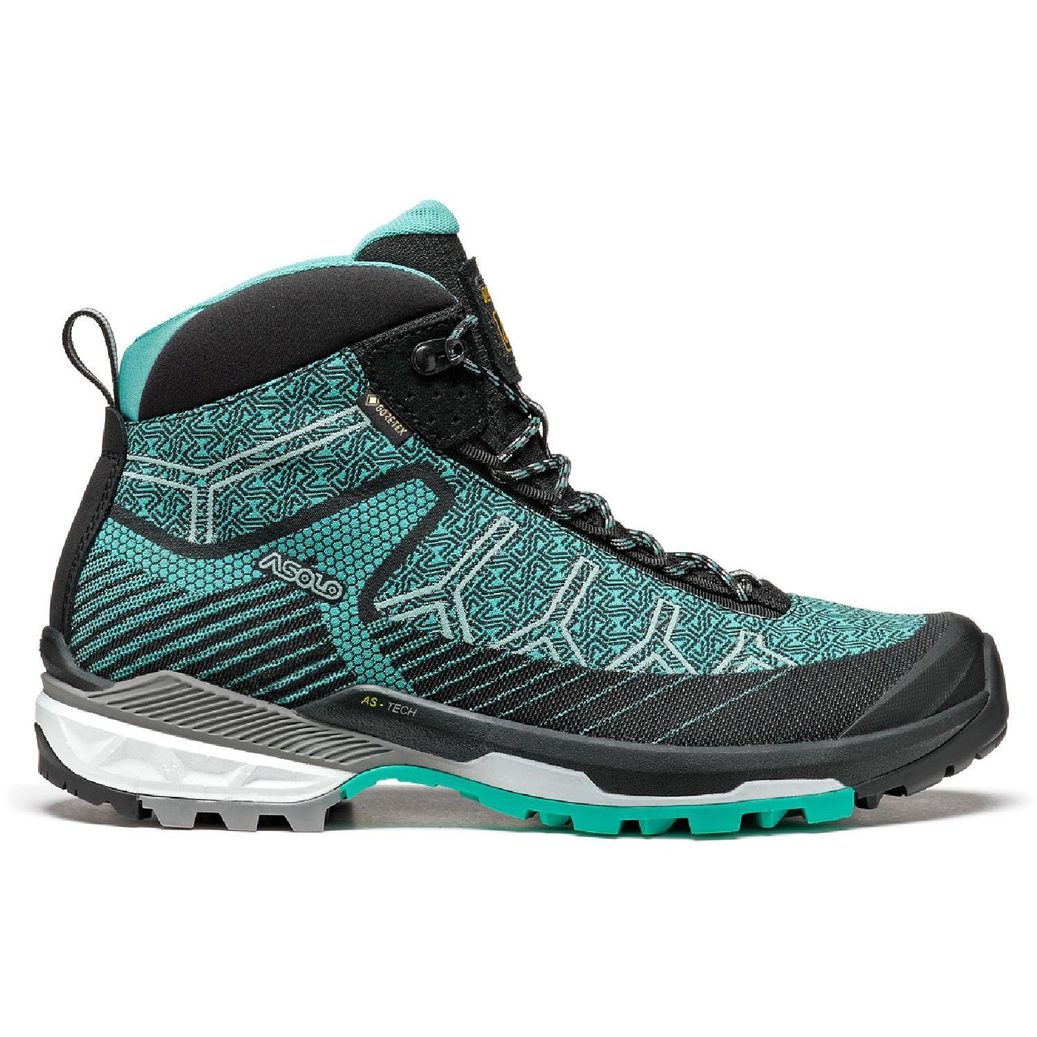 Asolo Women's Falcon EVO Jacquard GV Hiking Boots Blue 9