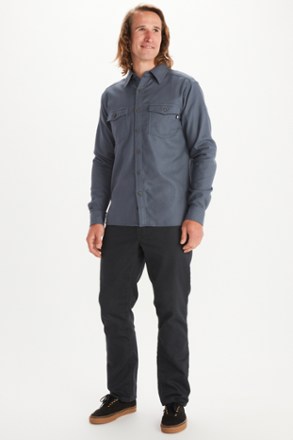 Marmot Movatn Heavyweight Flannel Long-Sleeve Shirt - Men's 3