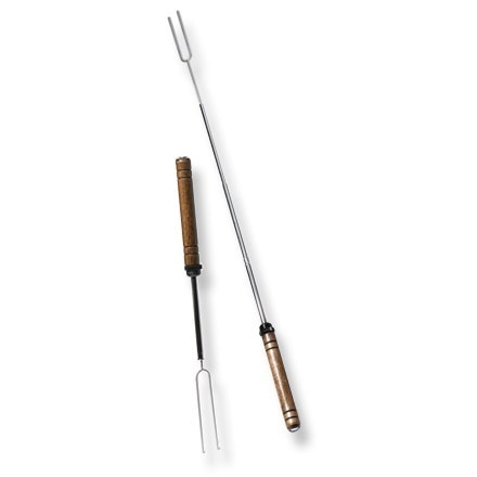 Rolla Roaster Marshmallow and Hot Dog Roasting Forks - Pair  