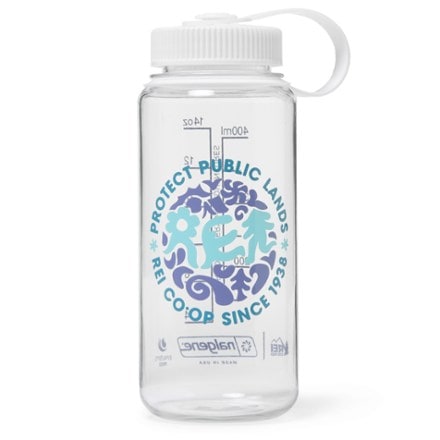 REI Co-op Nalgene Sustain Public Lands Wide-Mouth Water Bottle - 16 fl. oz. 0
