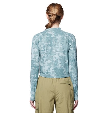 Mountain Hardwear Crater Lake Long-Sleeve Crop Top - Women's 1