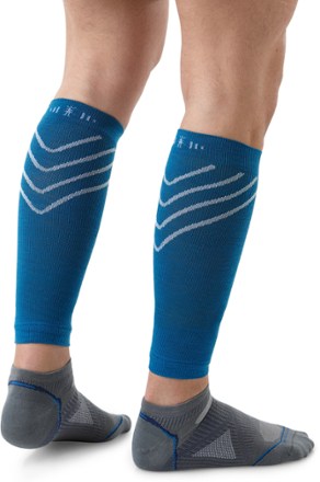 Smartwool Phd Merino Purple Compression Calf Sleeve Size M 17222 