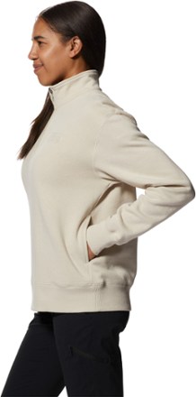 Mountain Hardwear MHW Logo Quarter-Zip Pullover - Women's 2