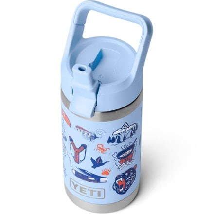 YETI Rambler Jr. Vacuum Water Bottle with Straw Cap - 12 fl. oz. 3