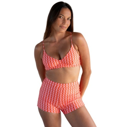 SEPTEMBER Josie Boyshort Bikini Swimsuit Bottoms - Women's 1