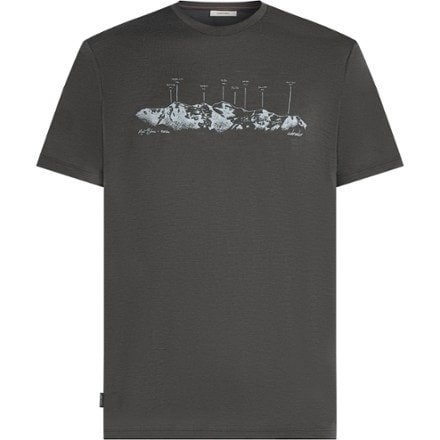 Icebreaker Merino 150 Tech Lite The Peaks T-Shirt - Men's 0
