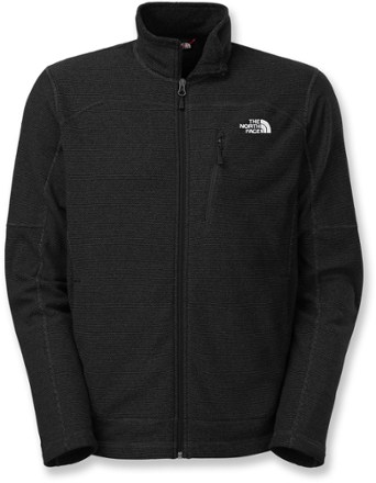 north face men's texture cap rock full zip
