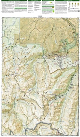 National Geographic Maroon Bells/Redstone/Marble Trail Map 1