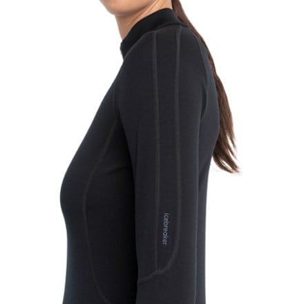 Icebreaker 300 MerinoFine Polar Long Sleeve Half-Zip Base Layer Top - Women's 8