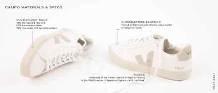 VEJA Campo Leather Shoes - Men's 3