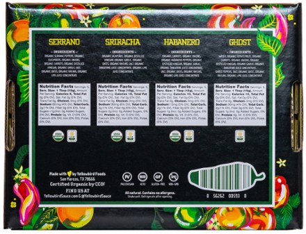 Yellowbird Organic Hot Sauce - Set of 4 3