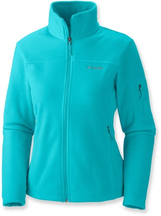 women's fast trek ii full zip fleece jacket