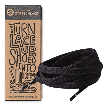 The Original Stretchlace Flat Elastic Stretch Shoelaces 0