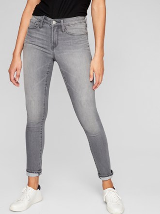 grey wash jeans womens