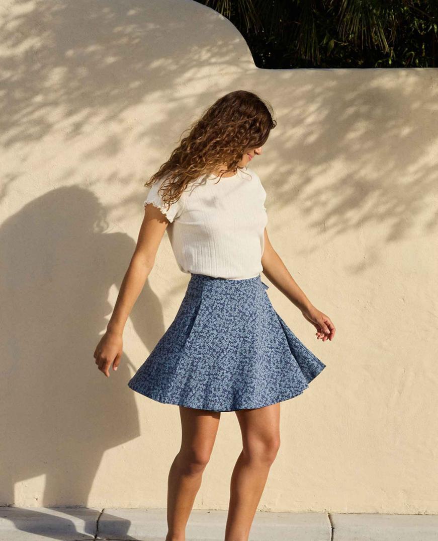 Location Image for Freesia Wrap Skirt - Women's